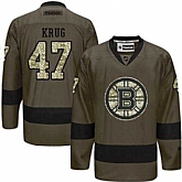 Glued Boston Bruins #47 Torey Krug Green Salute to Service NHL Jersey,baseball caps,new era cap wholesale,wholesale hats